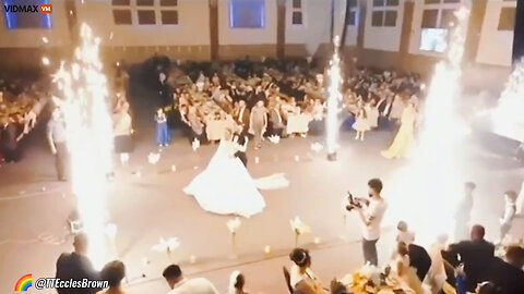 Fire Rips Through Iraqi Wedding Killing Nealy 100 Christians, Spark Machines Set Chandeliers On Fire