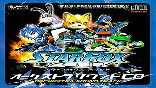 Star Fox Assault Orchestra Soundtrack CD Album.