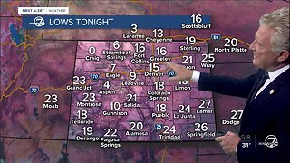 Tuesday evening forecast