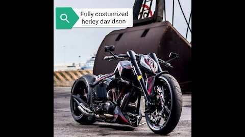 Harley Davidson costumized