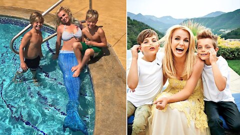 Britney Spears's Sons [ Sean Federline & Jayden Federline ]