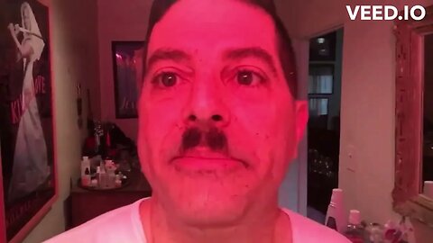 Sam Tripoli gets a Hitler mustache!