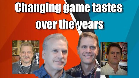 Changing game tastes over the years