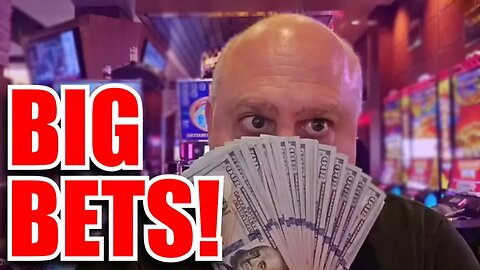 Max Bet High Limit Slot Marathon LIVE in The Casino!
