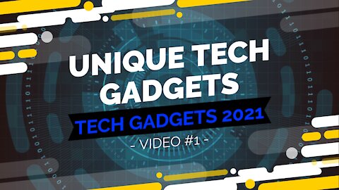Top 5 New Unique Tech Gadgets 2021 - Coolest Gadgets Video 1
