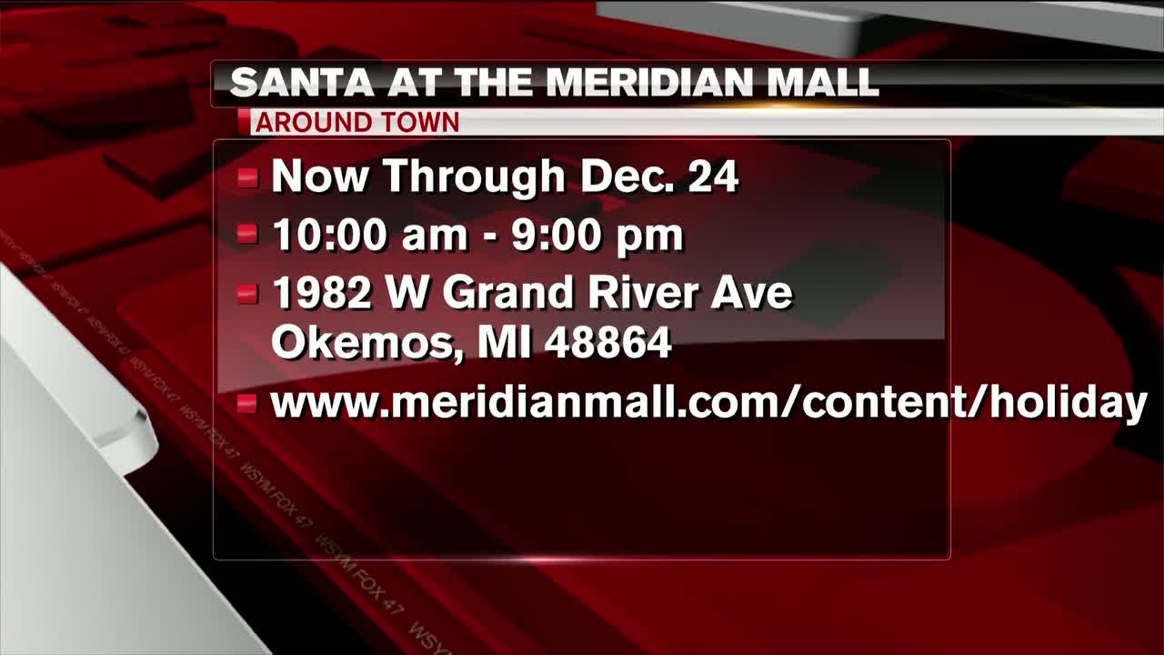 Around Town - Santa at Meridian Mall - 11/15/19