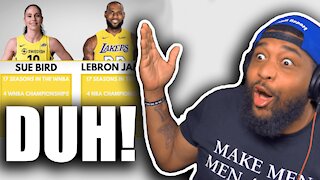 100 Reasons Why Lebron James Makes More Than Sue Bird