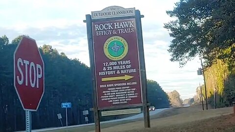 Rock Hawk Effigy 12k yr old site in Georgia