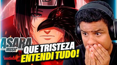 BASARA ME IMPRESSIONOU! | CORVO SOLITÁRIO | O RELATO DE ITACHI UCHIHA | React Anime Pro