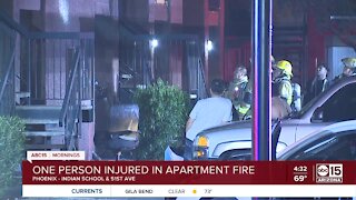 Apartment fire breaks out near 51st Avenue and Indian School Road