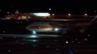 Plane Carrying American Evacuees From Wuhan, China Lands at Eppley