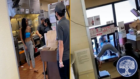 This is Unbelievable, Lady Climbs Through Drive-thru Twerks in Anger Over Ranch