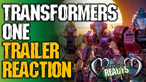 TRANSFORMERS ONE REACTION - Transformers One | Official Trailer (2024) - Chris Hemsworth, Brian Tyre
