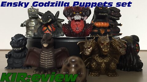 KIR:eview #24 - Ensky Soft Vinyl Godzilla Puppet Mascots