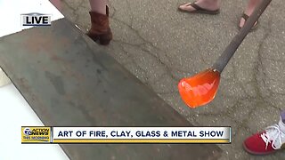 art of fire: glass blowing