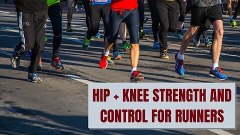 Hip + Knee Strength and Control for Runners🏃