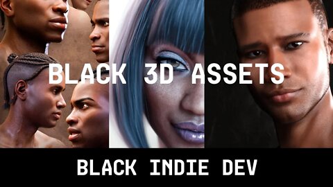 Huge List of Black / African Character 3D Assets | How Black Men Can Make Games Development Series