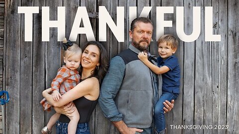 We are so Thankful - Happy Thanksgiving