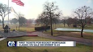 First tickets on sale for Rocket Mortgage Classic in Detroit