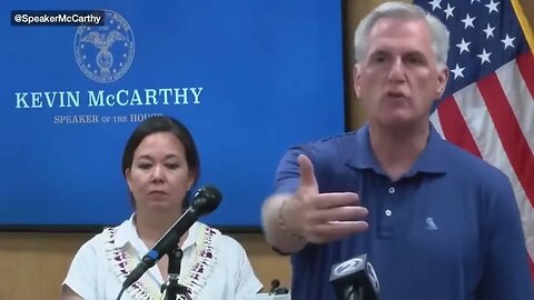 Watch Kevin McCarthy WRECK Reporter Asking Bogus Question About Hawaii