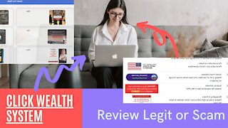 Click Wealth System Review - Legit or Scam To Make Money Online