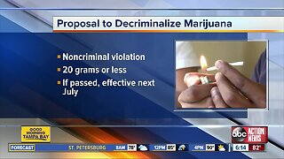 Bill filed to decriminalize marijuana in Florida
