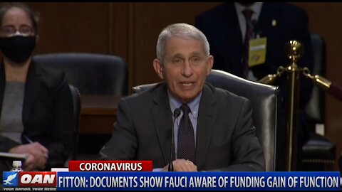 Documents Show Fauci Aware Of Funding Gain Of Function