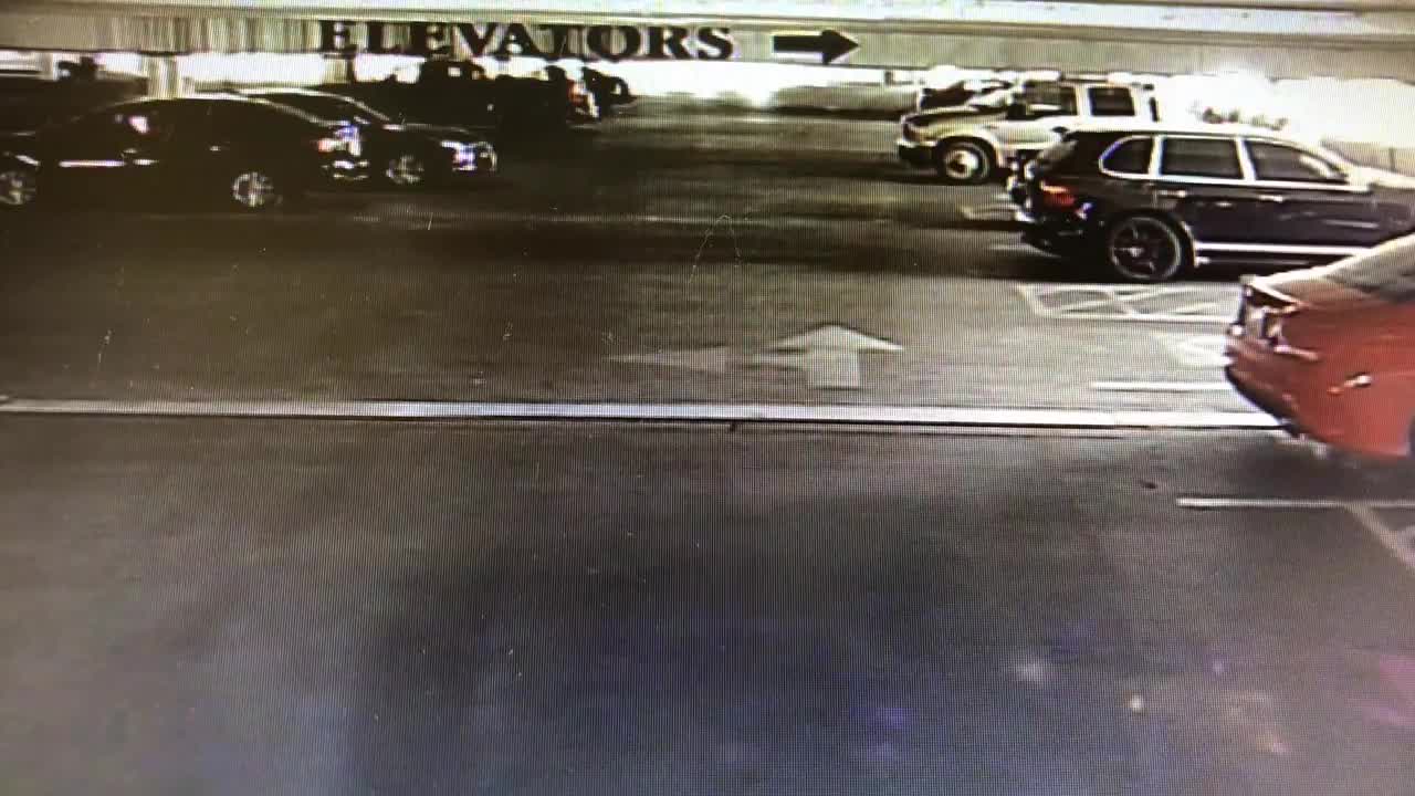 Stolen vehicle rams NHP car; suspect remains at large