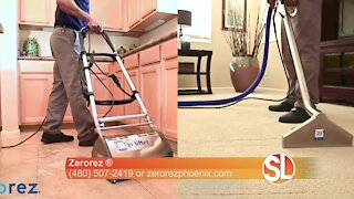 Zerorez ® has tips to clean carpet and tile