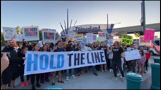 Protestors At Disneyland Chant: Boycott Disney
