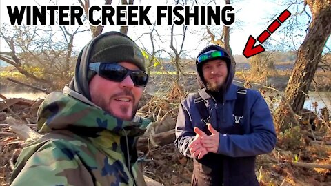 Winter Creek Fishing Adventure with Danny Angler