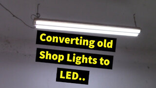 Converting to LED Shop Bulbs