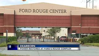 Power restored after reported outage at Ford's Dearborn Truck Plant