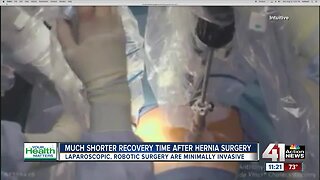 August 15, 2019: Your Health Matters: Shorter recovery time after hernia surgery