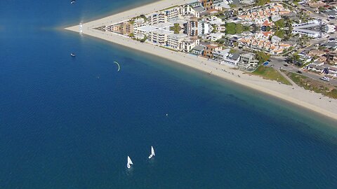 Blasian Babies DaDa Skydio 2+ Drone Footage Thomas Kite Boarding Sail Bay Mission Bay Park San Diego