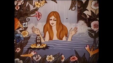 "Frolic With the Animals" (4k) Sexy 1970s Animated Clairol Commercial (70's)