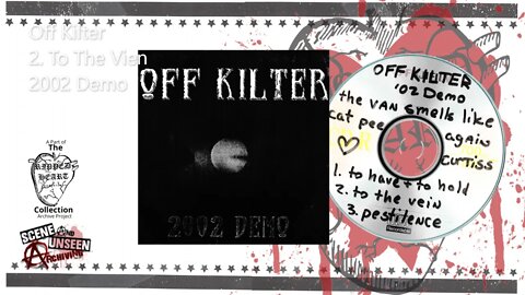 Off Kilter 💿 2002 Demo CD (Pre-Silence the Wake). Flint, MI early 2000's Dark Melodic Hardcore Punk