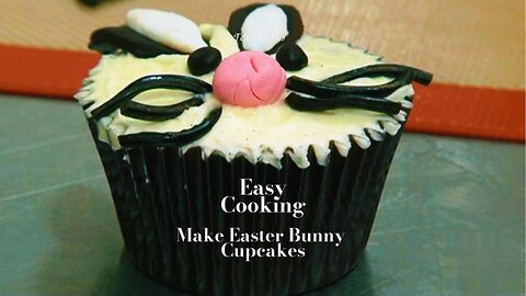 Make Easter Bunny Cupcakes
