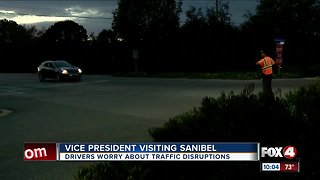 Vice President Pence causes traffic headache