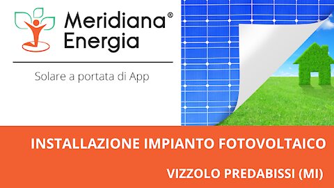 Nuova installazione a Vizzolo Predabissi (MI)