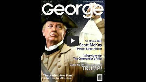 7.26.22 Patriot Streetfighter w/ NEW Editor in Chief of GEORGE Relaunch, Gene Ho Trump Photographer