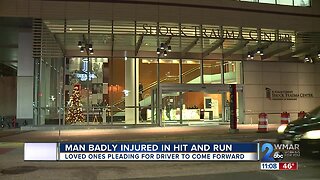Towson hit and run victim continues to recover