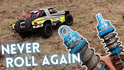 STOP Traction Rolling | Losi Super Baja Rey Shock Tuning & Spring Upgrade