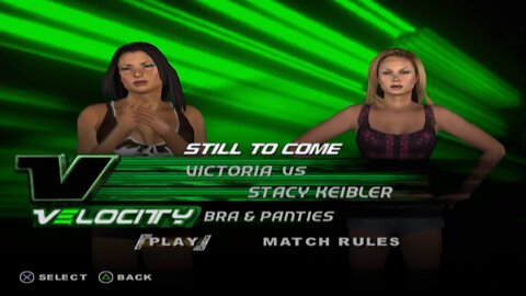 WWE SmackDown vs. Raw Victoria vs Stacy Keibler