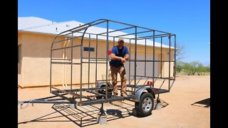 How to Build a DIY Travel Trailer - The Frame (part 1)