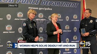 Valley woman helps solve a deadly hit-and-run