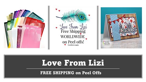 FREE SHIPPING Peel Off special | Love From Lizi | LIMITED TIME