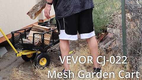 VEVOR CJ-022 Mesh Garden Wagon