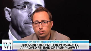 Breaking: Rosenstein Personally Approved Fbi Raid Of Trump Lawyer