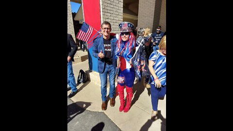She is the Most Recognized Person at Trump Rally Event | Micki Larson-Olson
